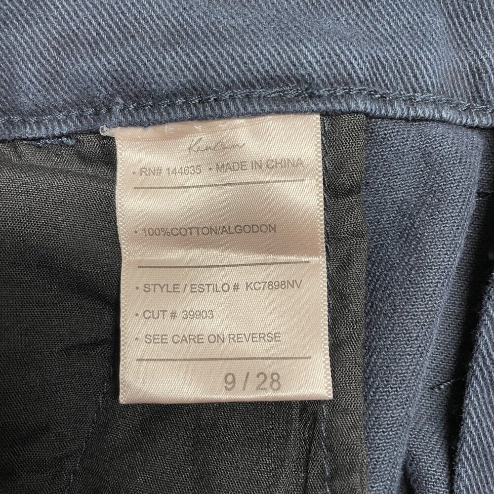KANCAN JEANS JAINIE HIGH RISE STRAIGHT LEG UTILITY SIZE 9/28 GORPCORE KC7898NV - Picture 8 of 12